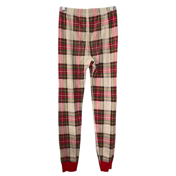 Hanna Andersson Holiday HannaJams Pajama Set Red Plaid Christmas Eve PJs Kids 8 - Picture 5 of 7
